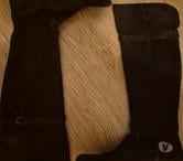 Nanterre - Hauts-de-Seine — BOTTES CUIR NUBUK MARRON