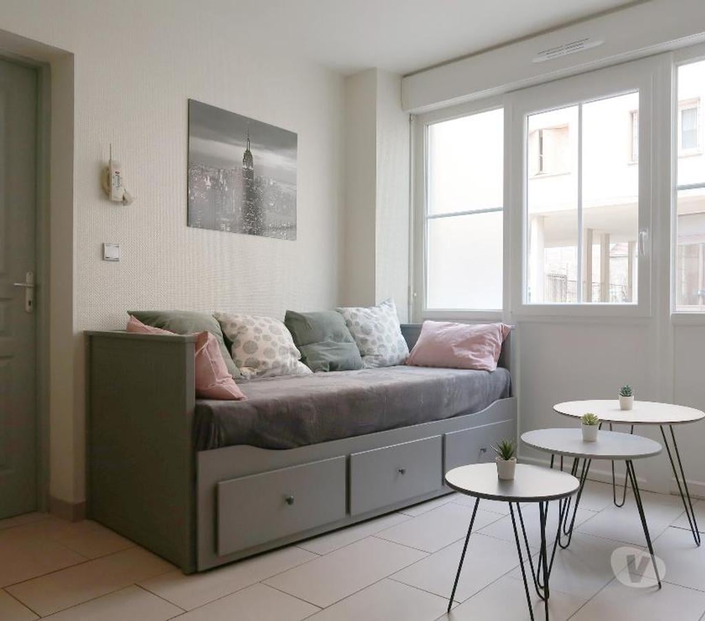 Appartement meublé Côte-d'Or Dijon - 21000 - Photos Vivastreet MONTCHAPET prox CV et BSB T1 BIS 32M² MEUBLE, RENOVE
