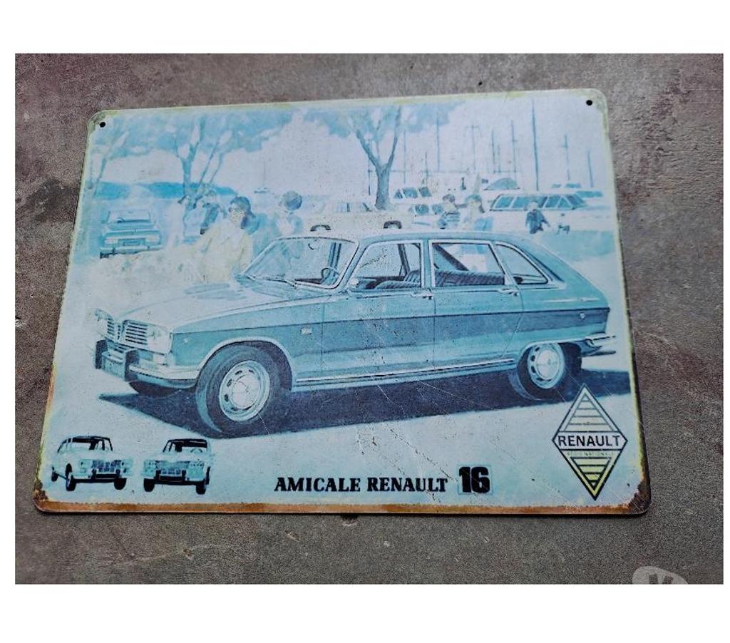 Décoration - art Seine-et-Marne Montceaux les Provins - 77151 - Photos Vivastreet plaque renault r16