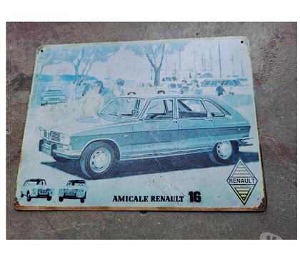 Décoration - art Montceaux les Provins Seine-et-Marne - Photos Vivastreet plaque renault r16