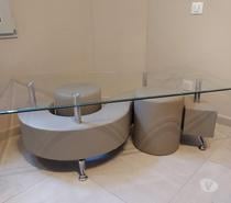 Table de salon verre