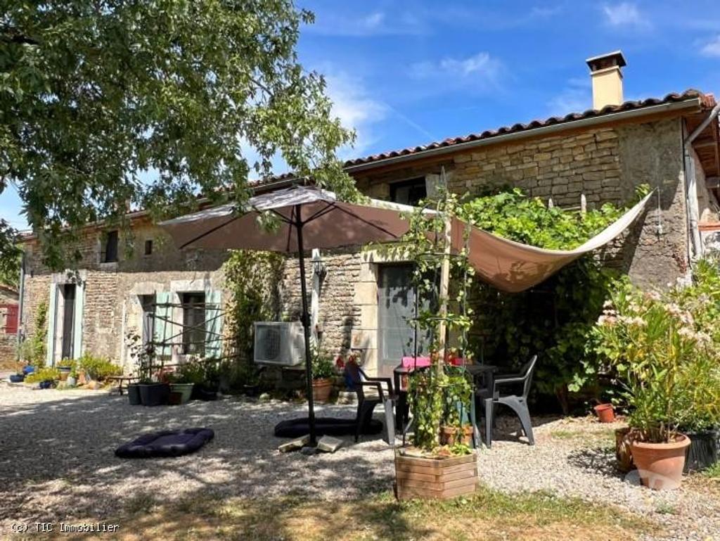Vente Maison Charente Villefagnan - 16240 - Photos Vivastreet Jolie Maison de Village Avec Beau Jardin