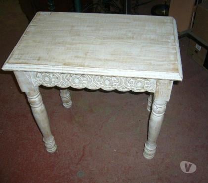 Ameublement - art de la table Sartrouville Yvelines - Photos Vivastreet Petite table d'appoint blanche neuve, promotion