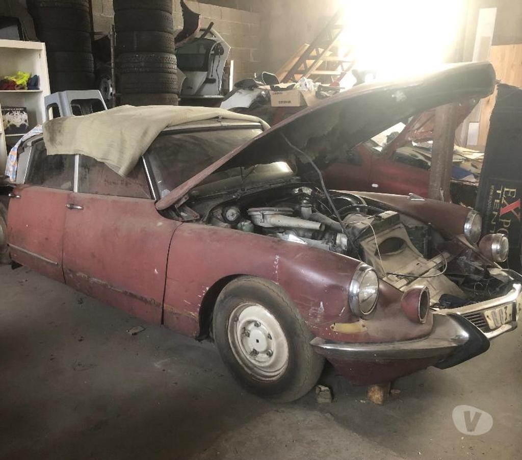 Voiture de collection Tarn Mazamet - 81200 - Photos Vivastreet VDS CITROEN ID 19 RESTAURATION EN COURS