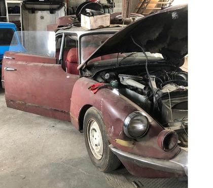 Voiture ancienne Mazamet Tarn - Photos Vivastreet VDS CITROEN ID 19 RESTAURATION EN COURS