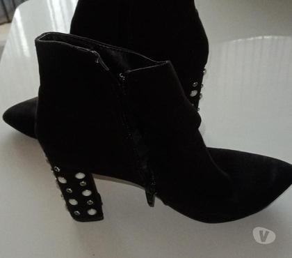 Vêtements occasion Velizy Villacoublay Yvelines - Photos Vivastreet bottine perles noirs et blanches femme
