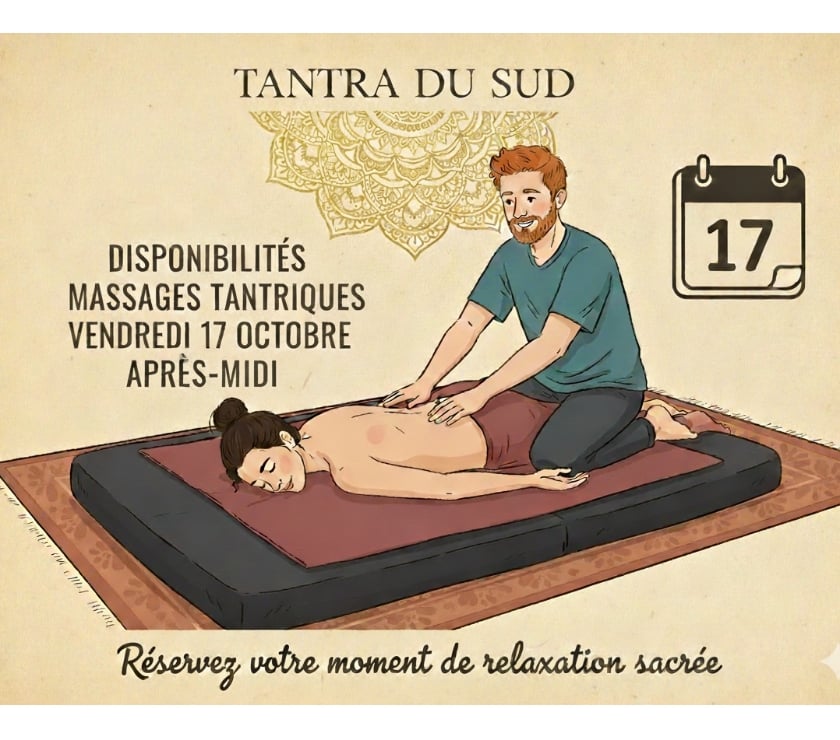 Massages tantriques par TANTRA DU SUD (professionnel)