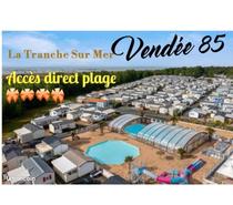 MOBIL HOME La Tranche Sur Mer VENDEE ACCES DIRECT PLAGE pisc