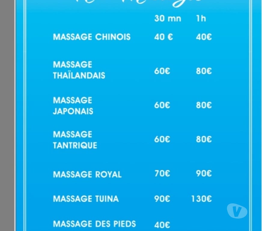Massages Alpes-Maritimes Cannes - 06400 - Photos Vivastreet Salon de massage
