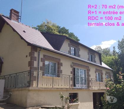 Achat maison La Ferte Bernard Sarthe - Photos Vivastreet 170 M2 hab +125 M2 GARAGE +4000 M2 JARDIN CLOS & ARBORÉ