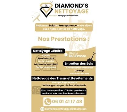 Services ménagers Corbeil Essonnes Essonne - Photos Vivastreet Diamond’s Nettoyage