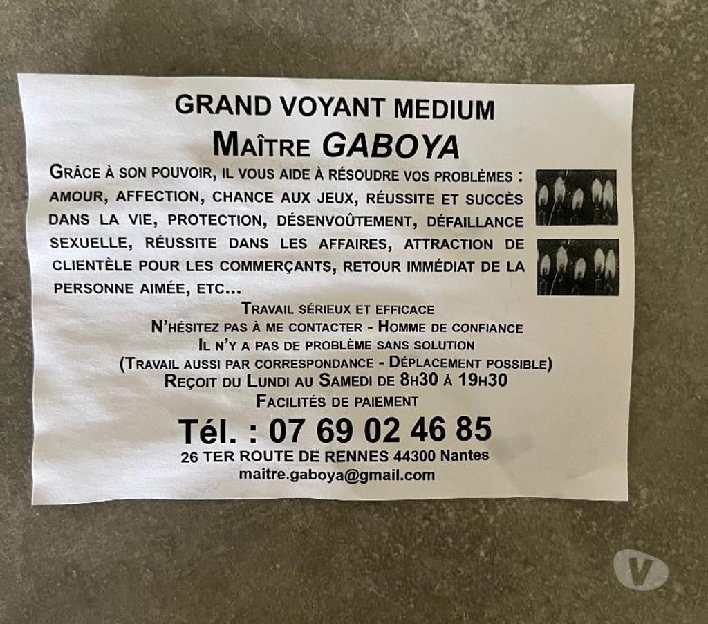 Horoscope - Voyance Loire-Atlantique La Baule - 44500 - Photos Vivastreet MAÎTRE GABOYA MARABOUT AFRICAIN