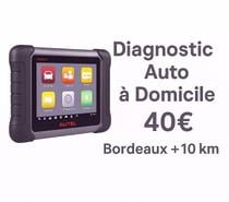 Diagnostic auto à domicile – 40€ bordeaux