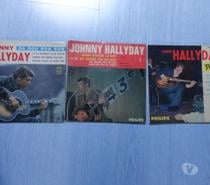 3 Disques Johnny Hallyday