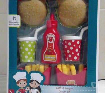 Jeux jouets occasion Montlucon Allier - Photos Vivastreet 12€ Coffret burgers (Tim & Lou)