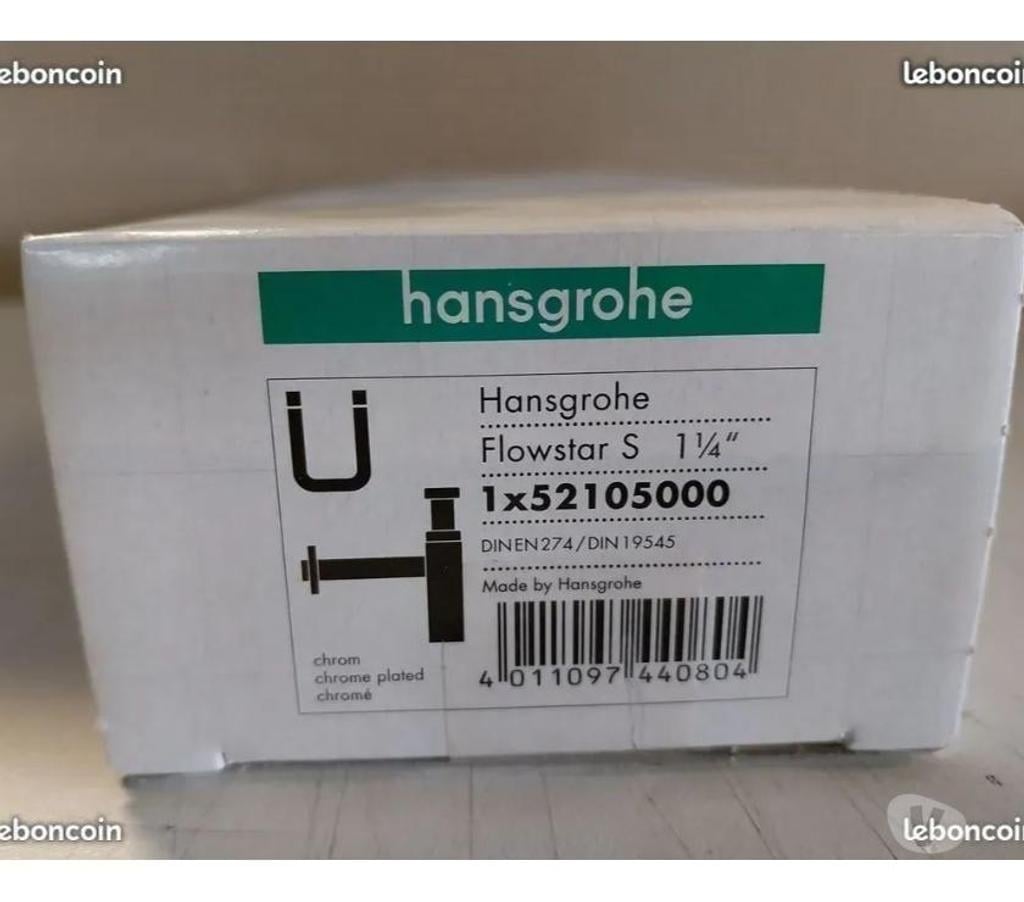  Allier Moulins - 03000 - Photos Vivastreet Siphon design neuf HANSGROHE pour lavabo réf 52105000