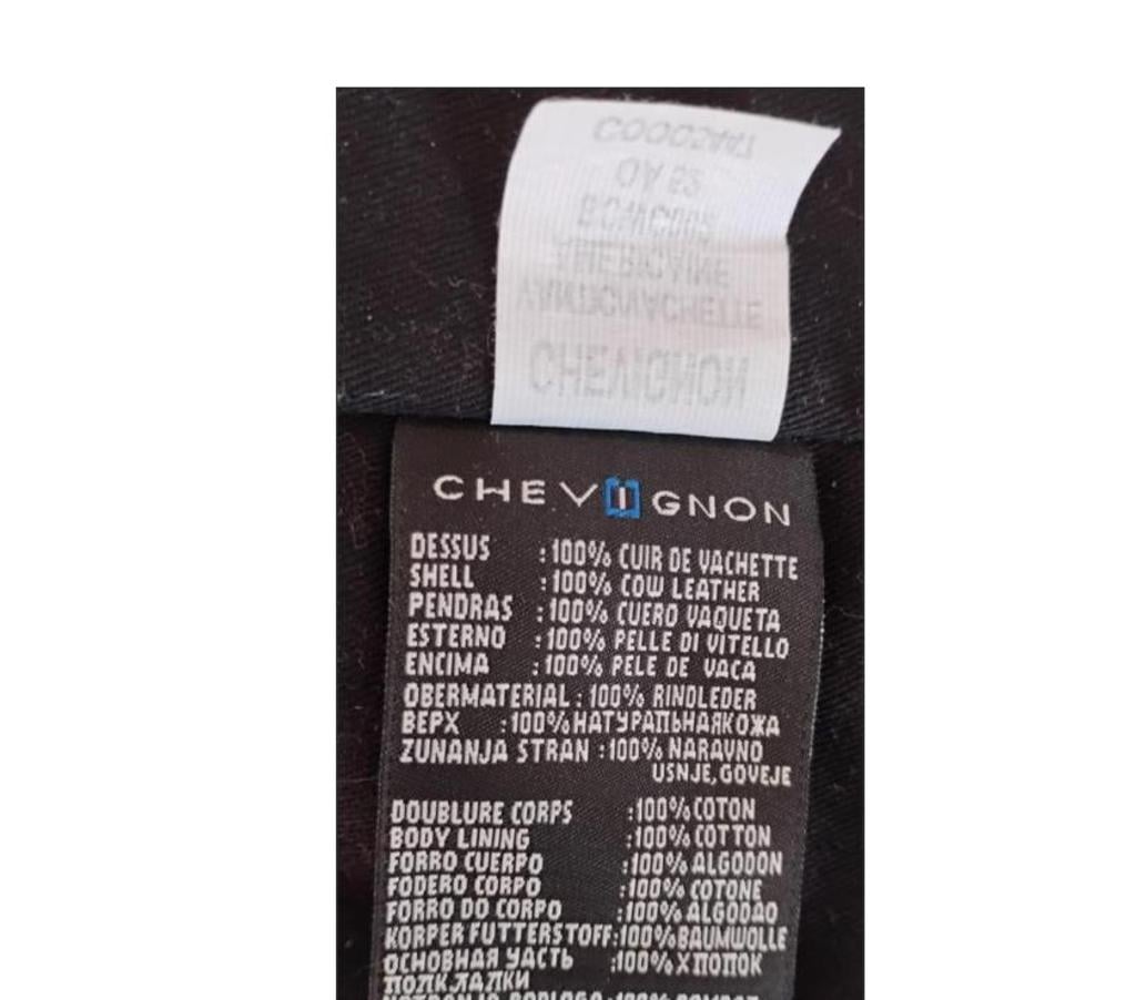 Vêtements occasion Vienne Buxerolles - 86180 - Photos Vivastreet Veste blouson Cuir marque originale Chevignon® Taille L