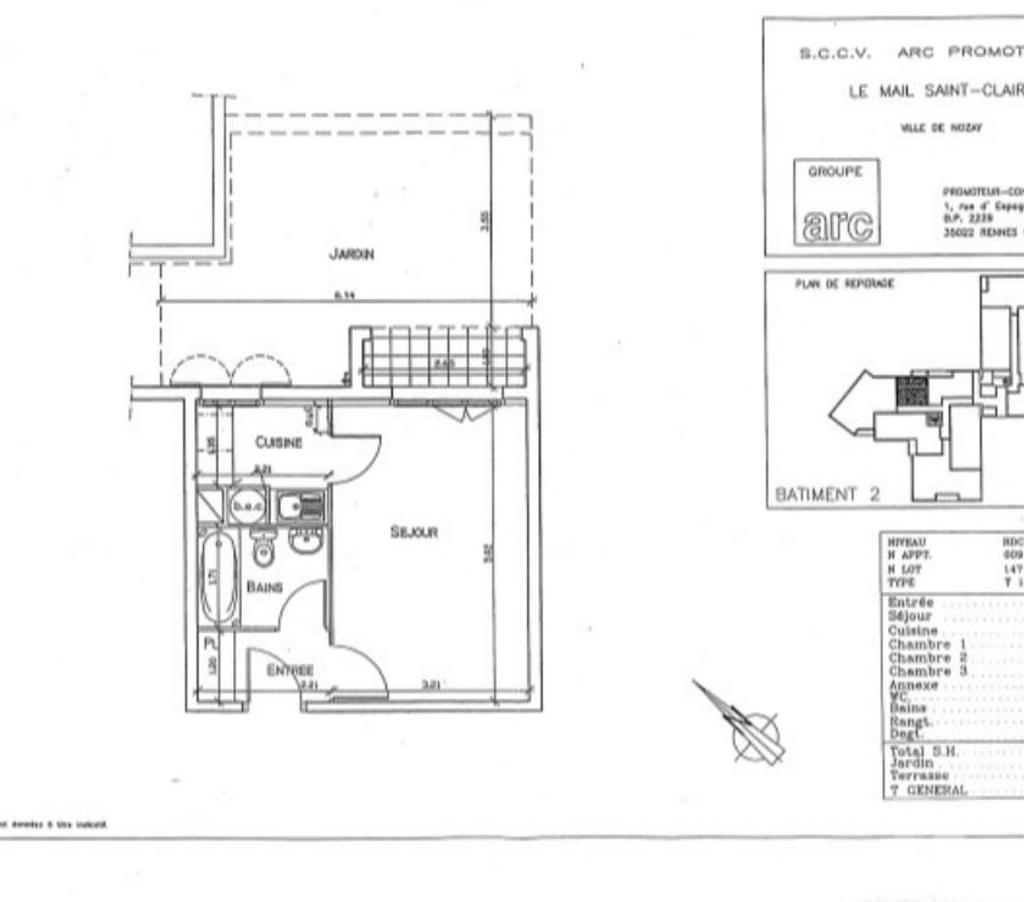 Location appartement Essonne Nozay - 91620 - Photos Vivastreet Studio 26 m² avec jardinet
