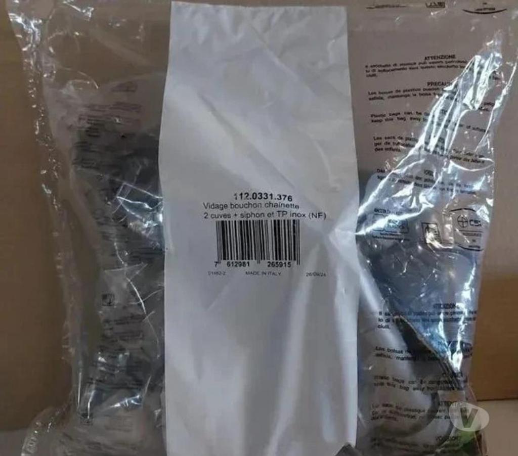  Allier Moulins - 03000 - Photos Vivastreet Vidage FRANKE neuf pour évier 2 cuves manuelles ø70 cm