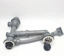 Vidage FRANKE neuf pour évier 2 cuves manuelles ø70 cm