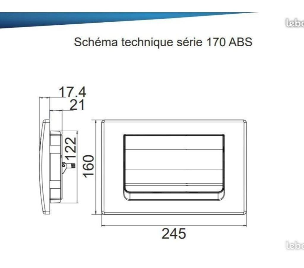  Allier Moulins - 03000 - Photos Vivastreet Plaque de commande interrompable REGIPLAST neuve réf 170B