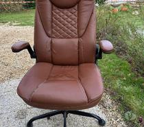 Fauteuil de bureau marron - Très bon état