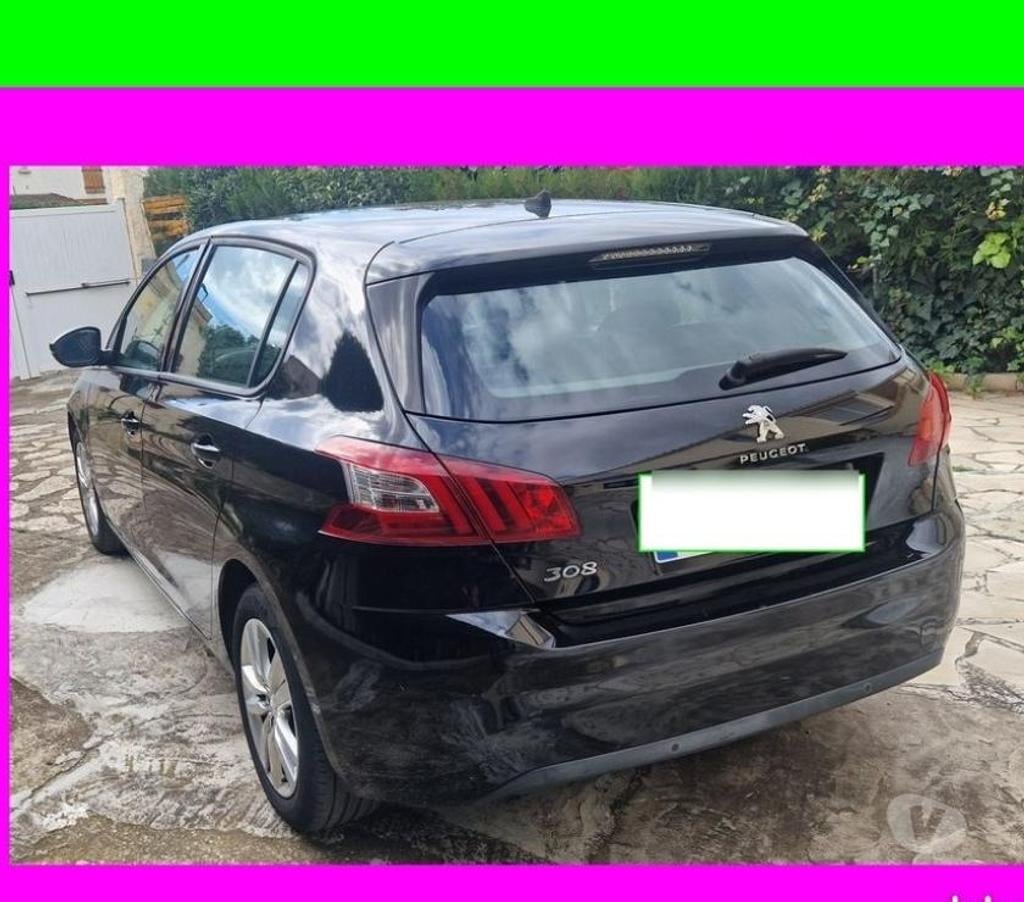 Voiture d'occasion Hérault Beziers - 34500 - Photos Vivastreet 308 PEUGEOT 308 II 1.6 THP 125 ACTIVE - - Boîte 6