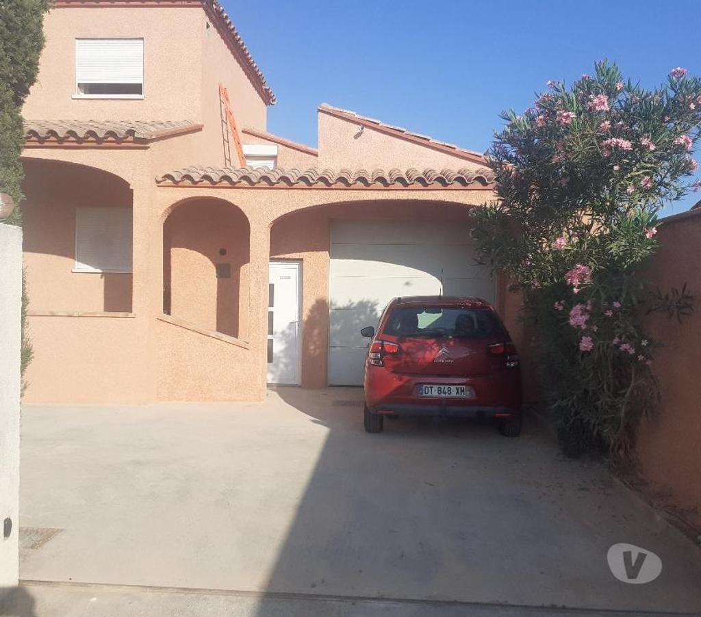 location saisonniere Pyrénées-Orientales Canet en Roussillon - 66140 - Photos Vivastreet Bel. Villa Pyrénées Orientale Climat, Pisc privé 10x4m.
