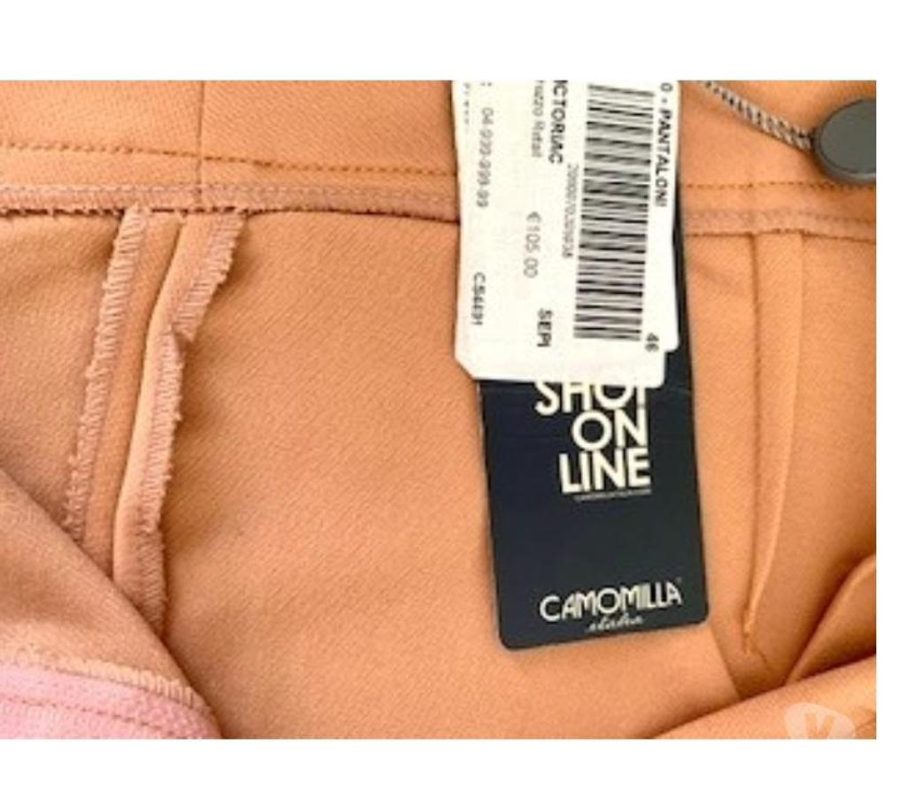 Vêtements occasion Val-de-Marne Villejuif - 94800 - Photos Vivastreet Pantalon large (Camel de chez Camomilla) neuf jamais porté.