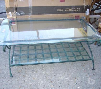Ameublement & art de la table Sartrouville Yvelines - Photos Vivastreet Table basse en verre, promotion