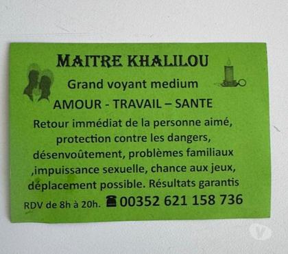 Horoscope - Voyance Bouy Luxembourg Aube - Photos Vivastreet MARABOUT AFRICAIN MAÎTRE KHALILLOU