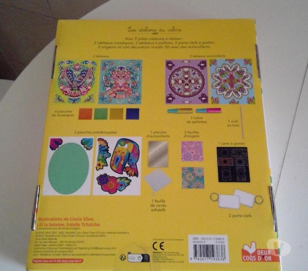 Jeux - Jouets Alpes-Maritimes Nice - Photos Vivastreet 14€ Multi activités mandalas (Deux Coq d'Or) n
