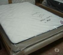 Ensemble matelas, sommier, pieds, promotion