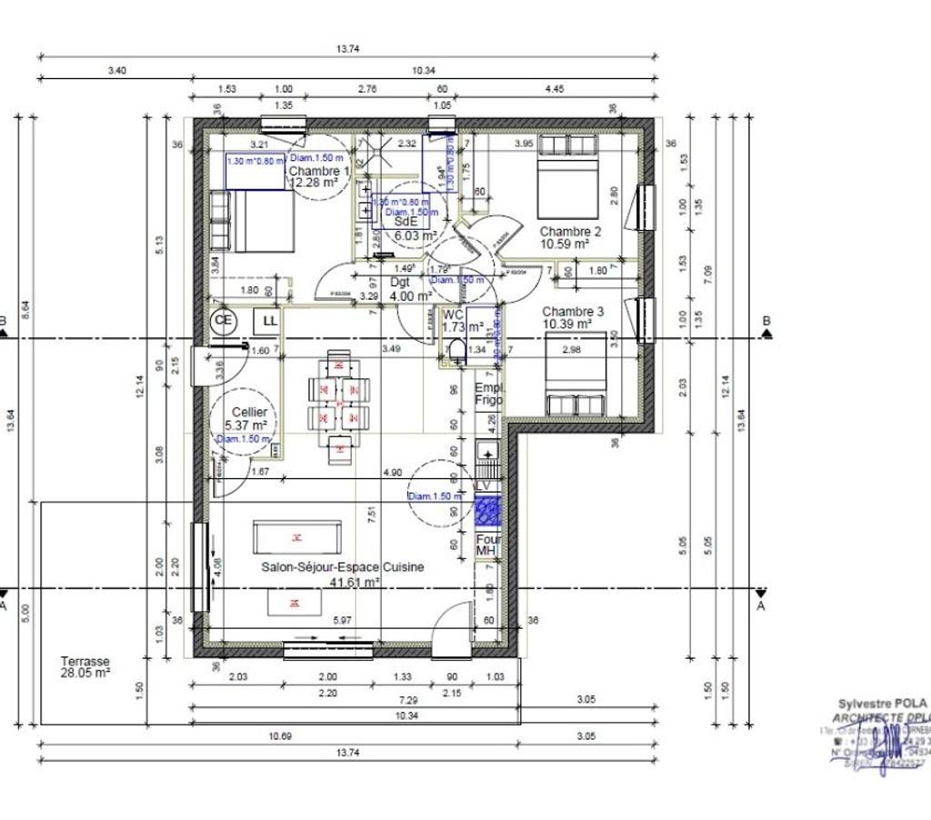 Vente Maison Charente Vars - 16330 - Photos Vivastreet Maison neuve à construire 92m²-Permis de construire obtenu