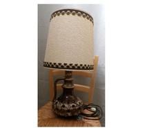 Lampe de salon beige-marron