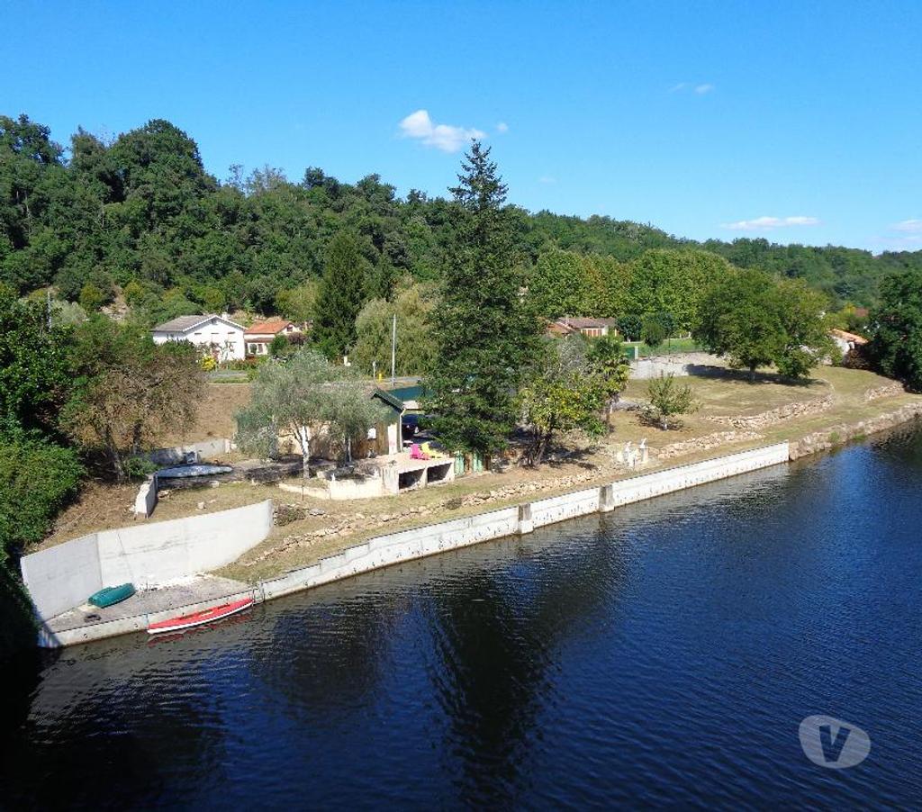 Vente Maison Dordogne Bergerac - 24100 - Photos Vivastreet 4 PARCELLES+MAISON BORD DE RIVIERE DORDOGNE