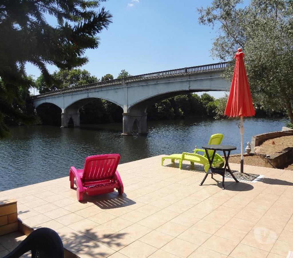 Vente Maison Dordogne Bergerac - 24100 - Photos Vivastreet 4 PARCELLES+MAISON BORD DE RIVIERE DORDOGNE