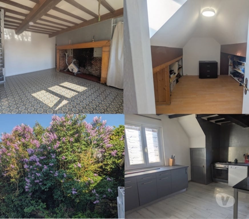 Vente Maison Oise La Herelle - 60120 - Photos Vivastreet Maison 3P +1 Bureau 60 m