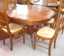 Table en merisier et 4 chaises, promotion