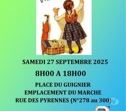 Vides greniers - Brocantes Paris 20ème ardt Paris - Photos Vivastreet Vide grenier COULEURS PAYS samedi 27 Septembre – Paris 20