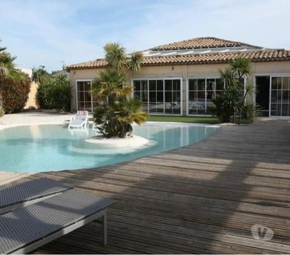 Locations de vacances Agde Hérault - Photos Vivastreet Villa avec piscine intérieure, Jacuzzi, Sauna