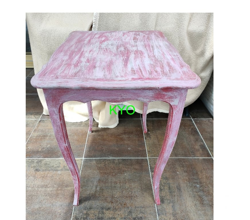 Ameublement & art de la table Jura Foncine le Haut - 39460 - Photos Vivastreet Table décorative rectangulaire bois rose, tiroir central