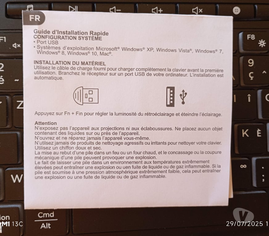 Informatique Gironde Talence - 33400 - Photos Vivastreet Clavier rétroéclairé