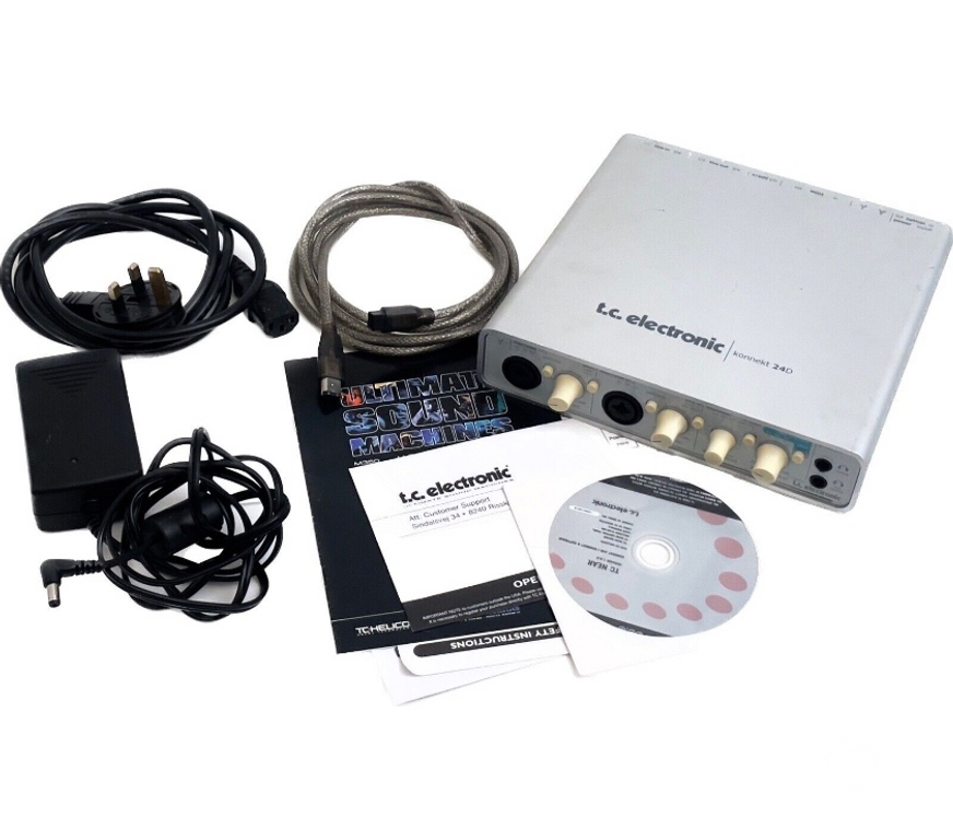 Instruments de musique Bas-Rhin Mommenheim - 67670 - Photos Vivastreet TC Electronic konnekt 24d Interface Audio-Emballée