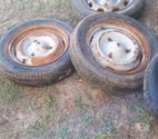Aubagne - Bouches-du-Rhône — Lot de 3 jantes de 4cv Renault an 1958