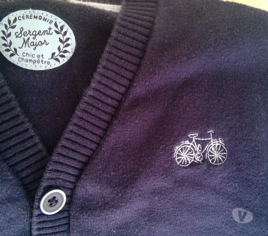 Vêtements bébés Aude Carcassonne - Photos Vivastreet 7 ans cardigan Sergent Major