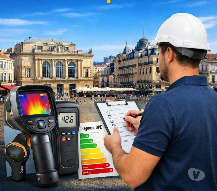 Service immobilier Hérault Montpellier - Photos Vivastreet Diagnostiqueur immobilier à Montpellier