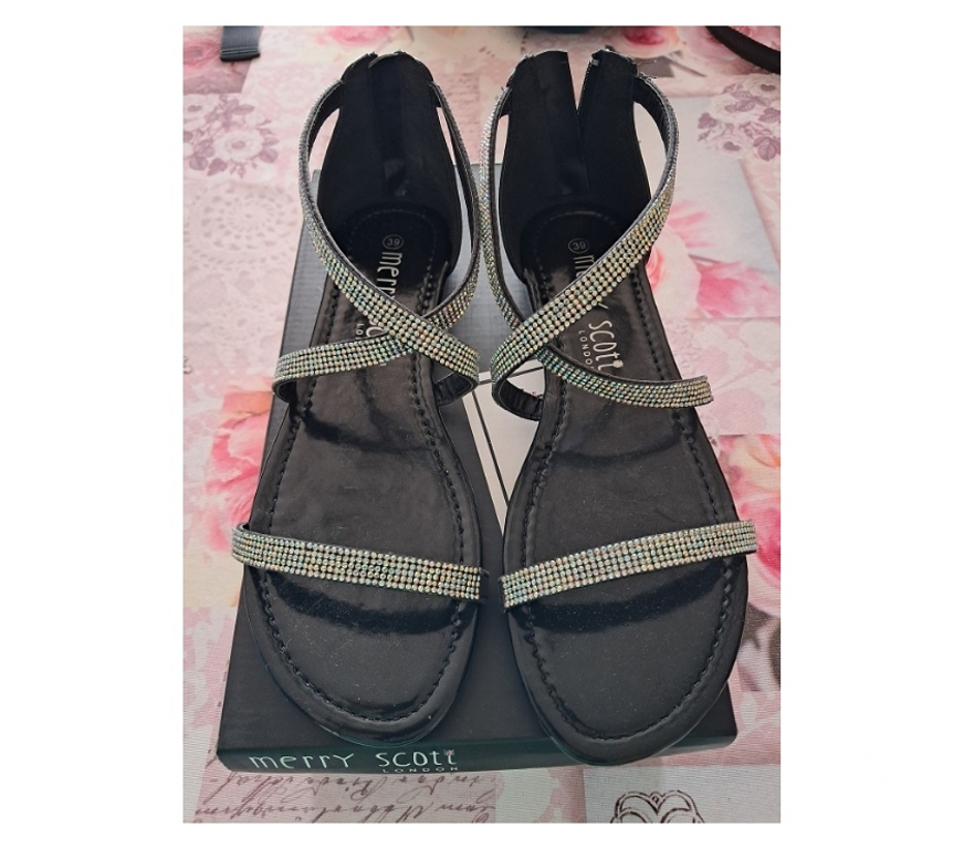 Chaussures Moselle Maizières-lès-Metz - 57280 - Photos Vivastreet Sandale chaussures 39 neuf noire mode ete strass femme