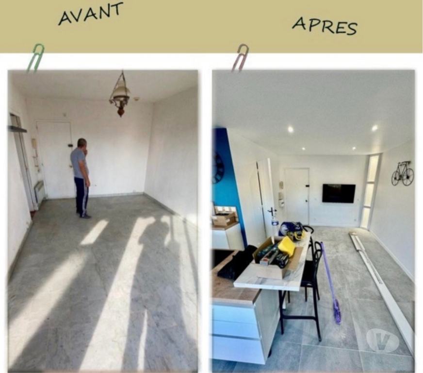 Artisans & dépannages Alpes-Maritimes Cannes - 06400 - Photos Vivastreet to Artisan Rénovation Intérieure - Peintre en Bâtiment