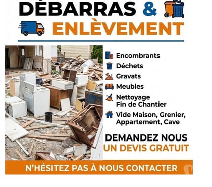 Artisans - Dépannages St Orens de Gameville Haute-Garonne - Photos Vivastreet encombrants Enlevement